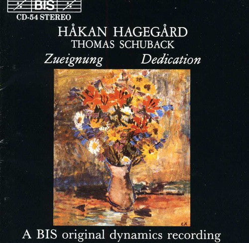 

CD диск Hagegard / Schuback: Dedication