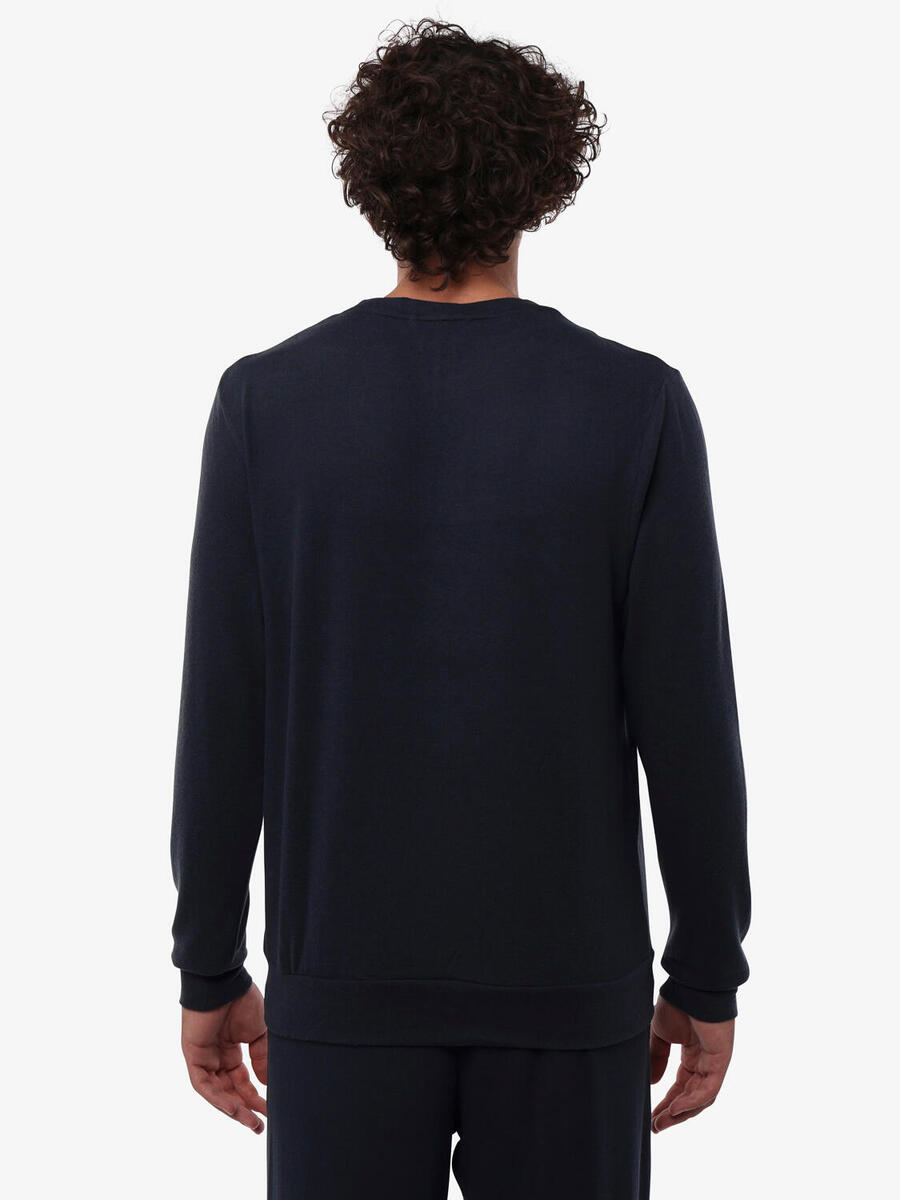 

JAKED синяя хлопковая фитнес-толстовка для мужчин