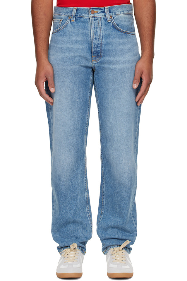 

Nudie Jeans Синие джинсы Рад Руфуса