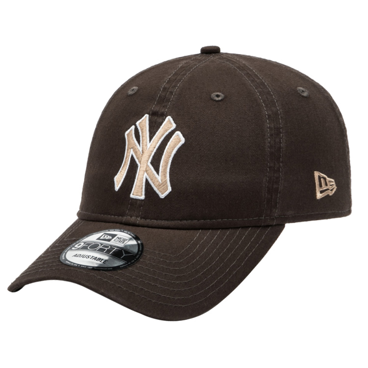 

New Era Хлопковая бейсболка унисекс коричневая, Brown