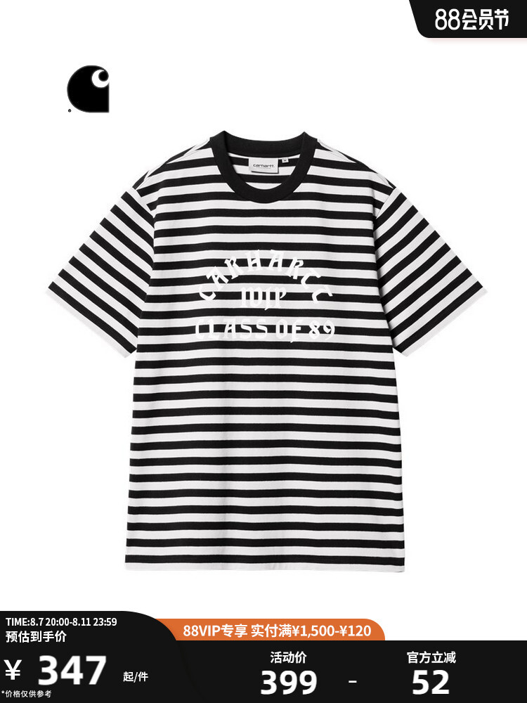 

Футболка Carhartt WIP в спортивном стиле, черный