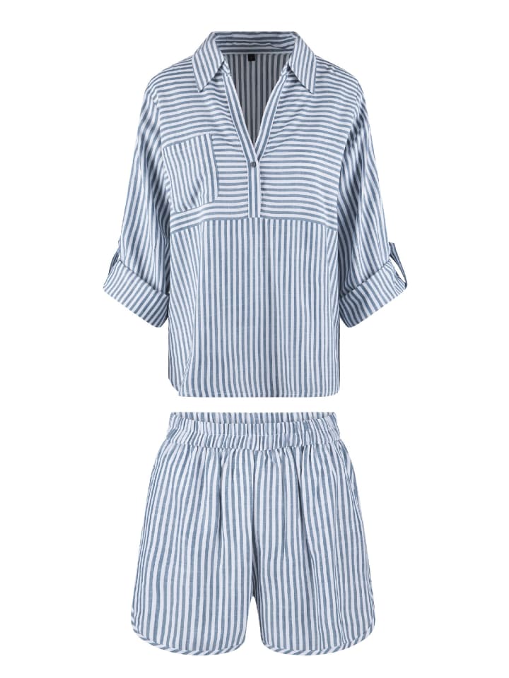 

Пижама Linga Dore, цвет legion blue stripe