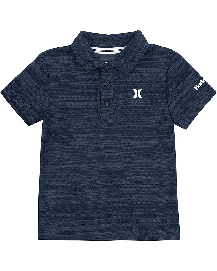 

Поло Hurley Kids Dri-FIT Polo Shirt, цвет Obsidian Heather