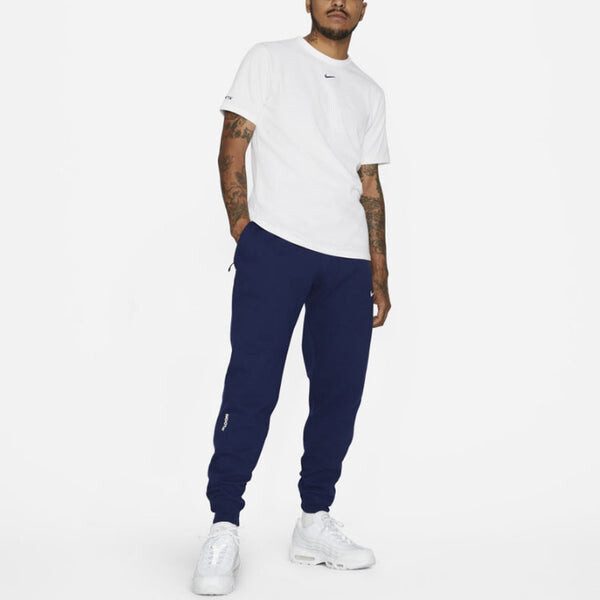 Штаны x nocta drake cardinal stock спортивные штаны Nike, синий — фото 3