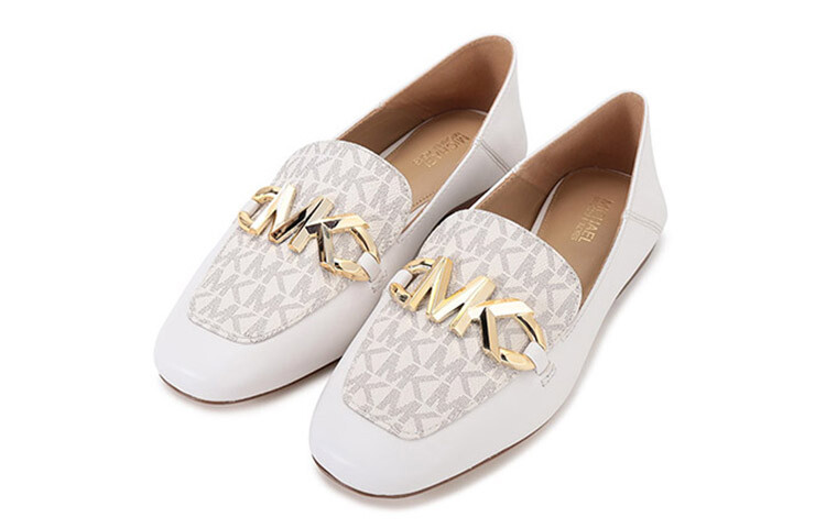 Туфли женские повседневные KORS Women's Casual Shoes Women's Cream Michael Kors — фото 3