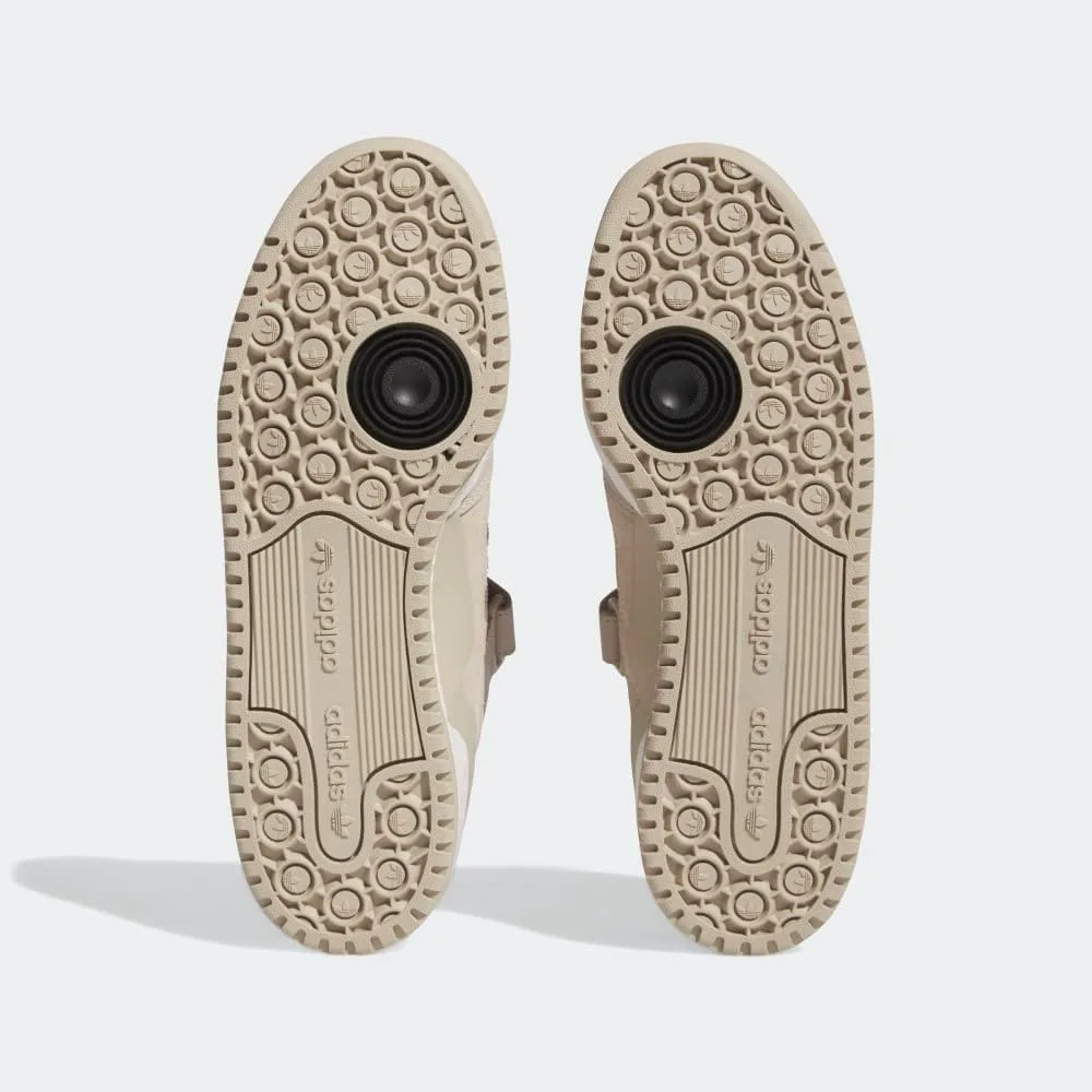 Мужские кроссовки Adidas Forum Low, бежевый/белый/черный — фото 3