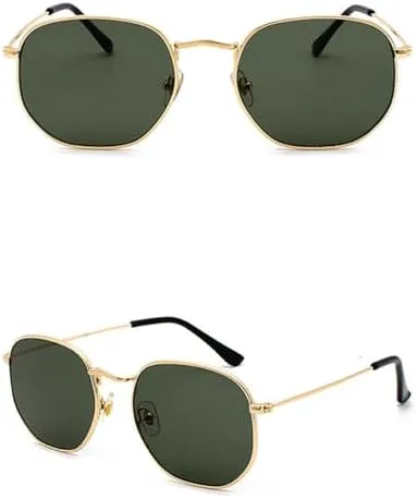 

2027 Женские поляризованные солнцезащитные очки UV400, увеличенные поляризованные очки в тонкой оправе, многоугольные солнцезащитные очки для мужчин MTZJH, C11