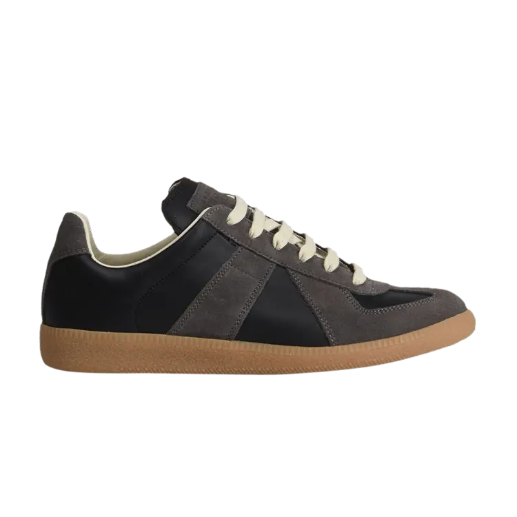 Кроссовки Maison Margiela Wmns Replica Low Black Gum, черный