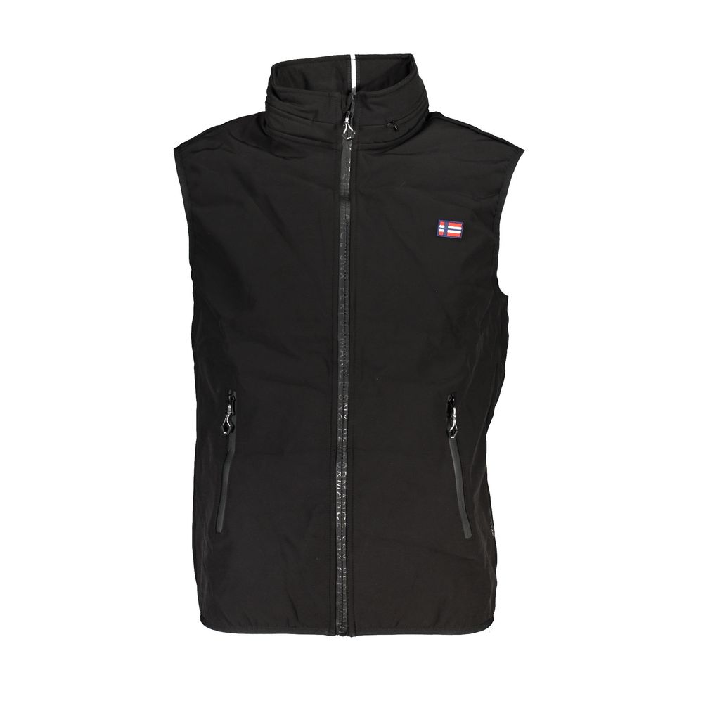 

Черная куртка из полиэстера Nautica