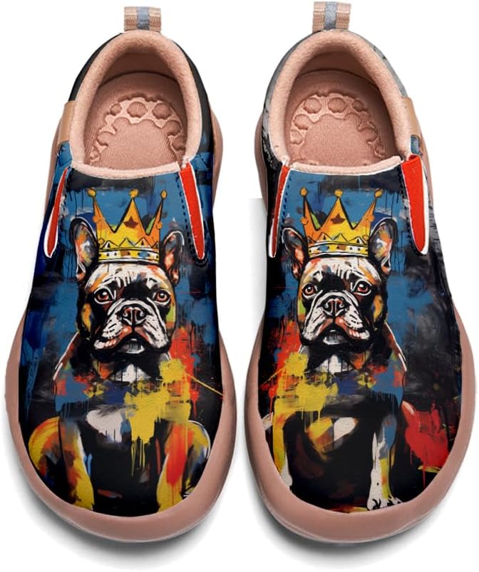 

Слипоны с граффити-рисунком Onehorse, Animal&graffiti-09