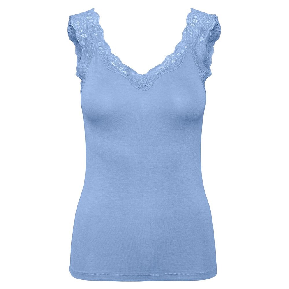 

Футболка Pieces Barbera Lace, синий