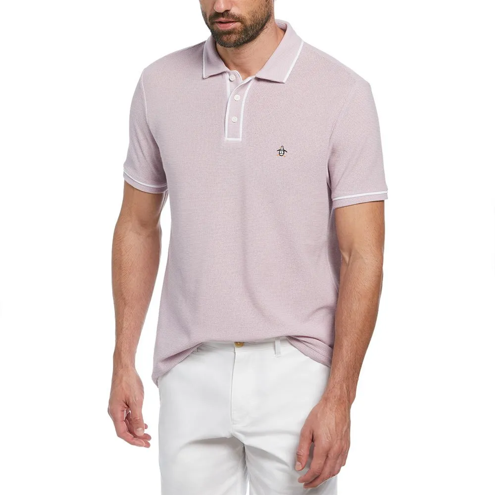 

Поло Original Penguin Organic Cotton Bentley Mesh, фиолетовый