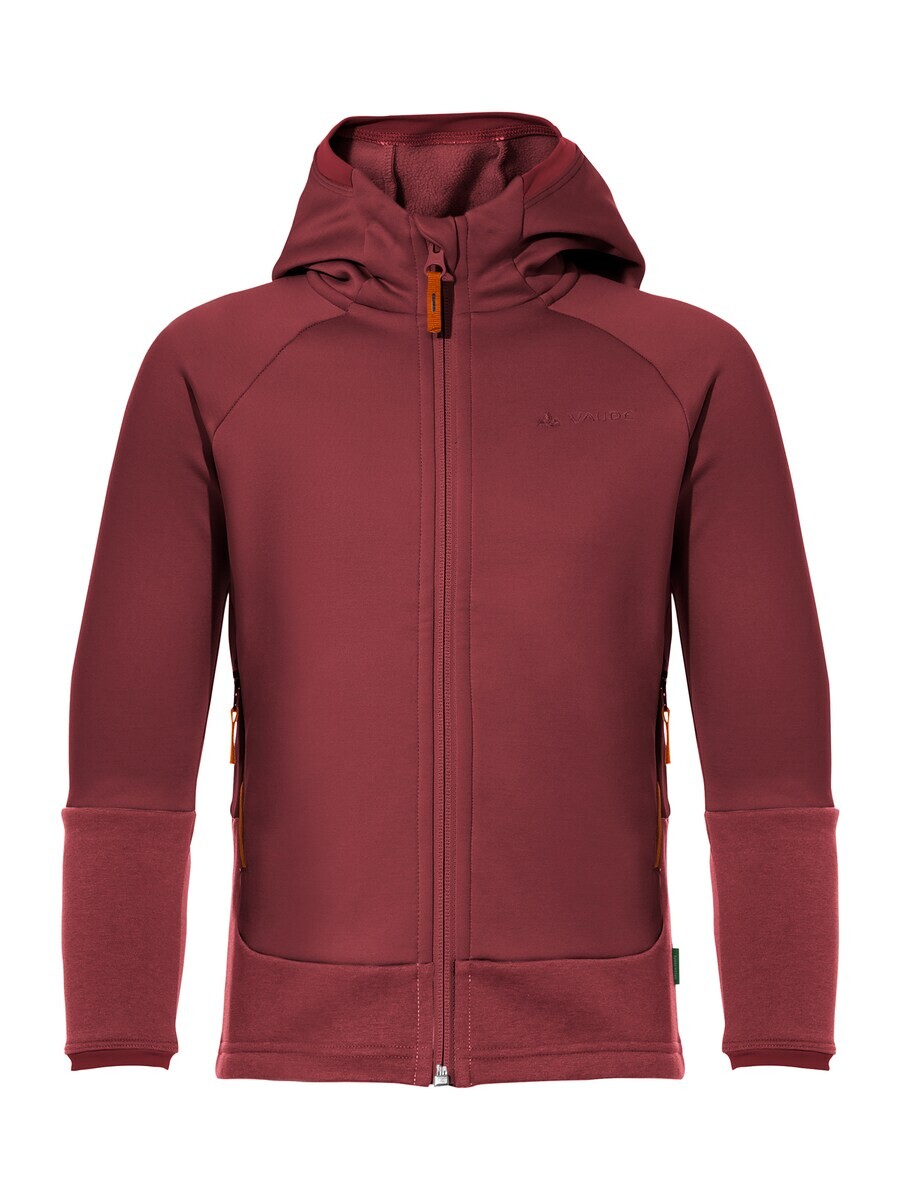 

Свитер с капюшоном на молнии VAUDE Athletic Fleece Jacket Capacida, красный