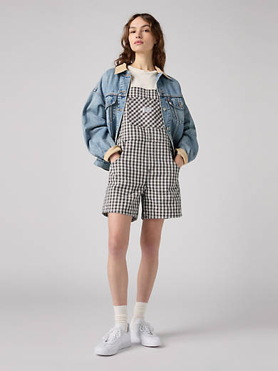 

Комбинезон Levi's, цвет Milo Plaid Short - Brown