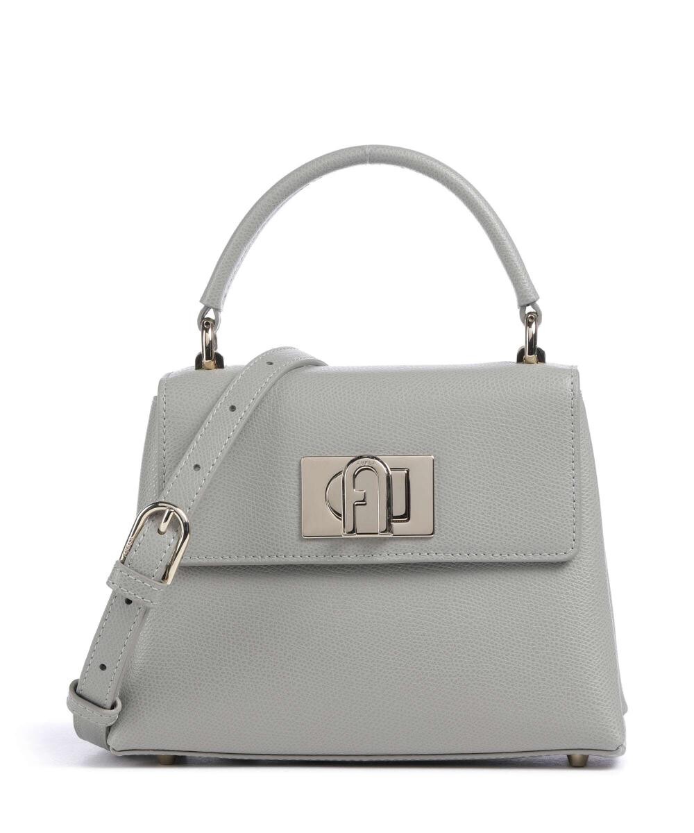 

Мини-Сумка на плечо 1927 из зерненой кожи Furla, серый