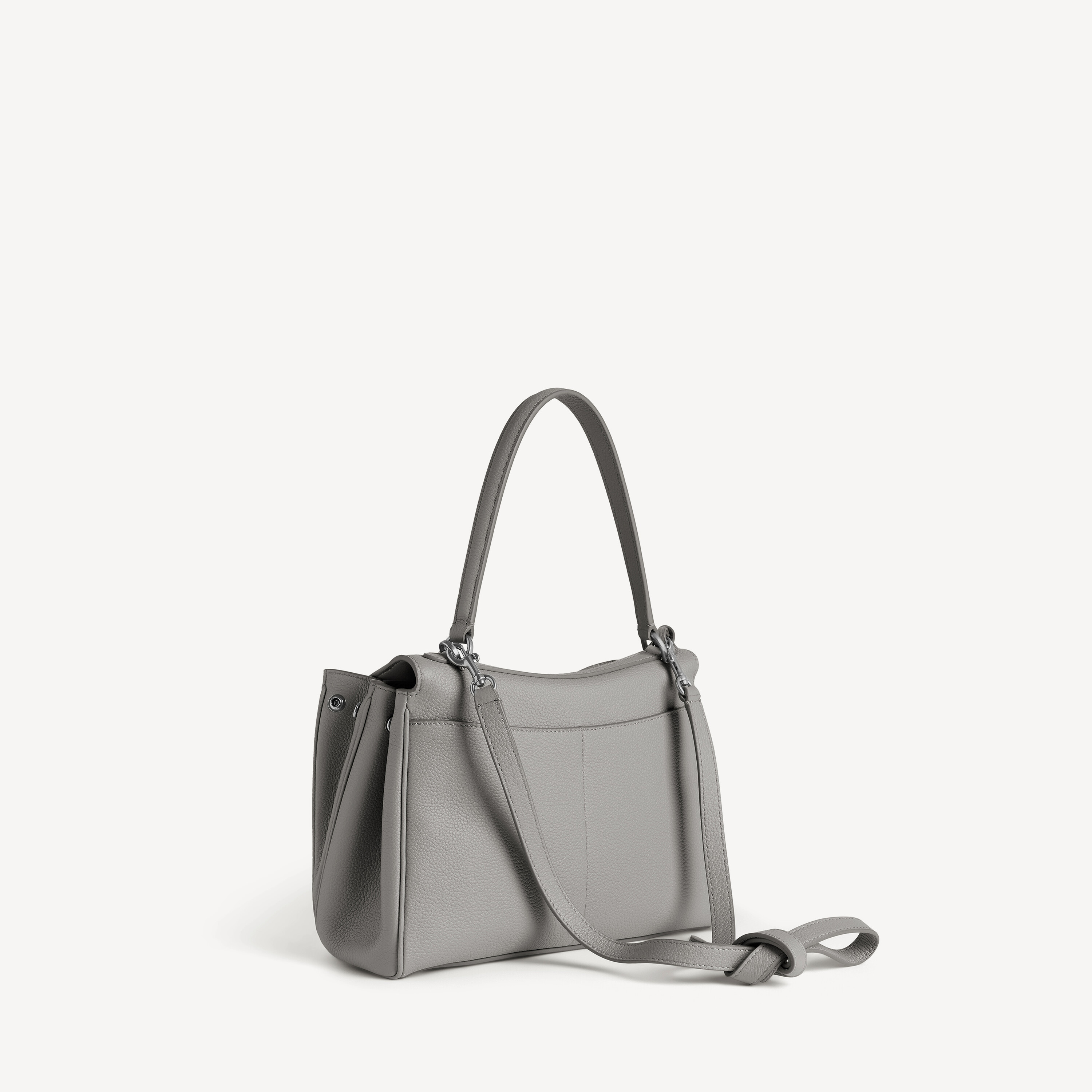 Женская сумка rodeo из мелкозернистой телячьей кожи в цвете balenciaga grey BALENCIAGA, balenciaga серый — фото 3