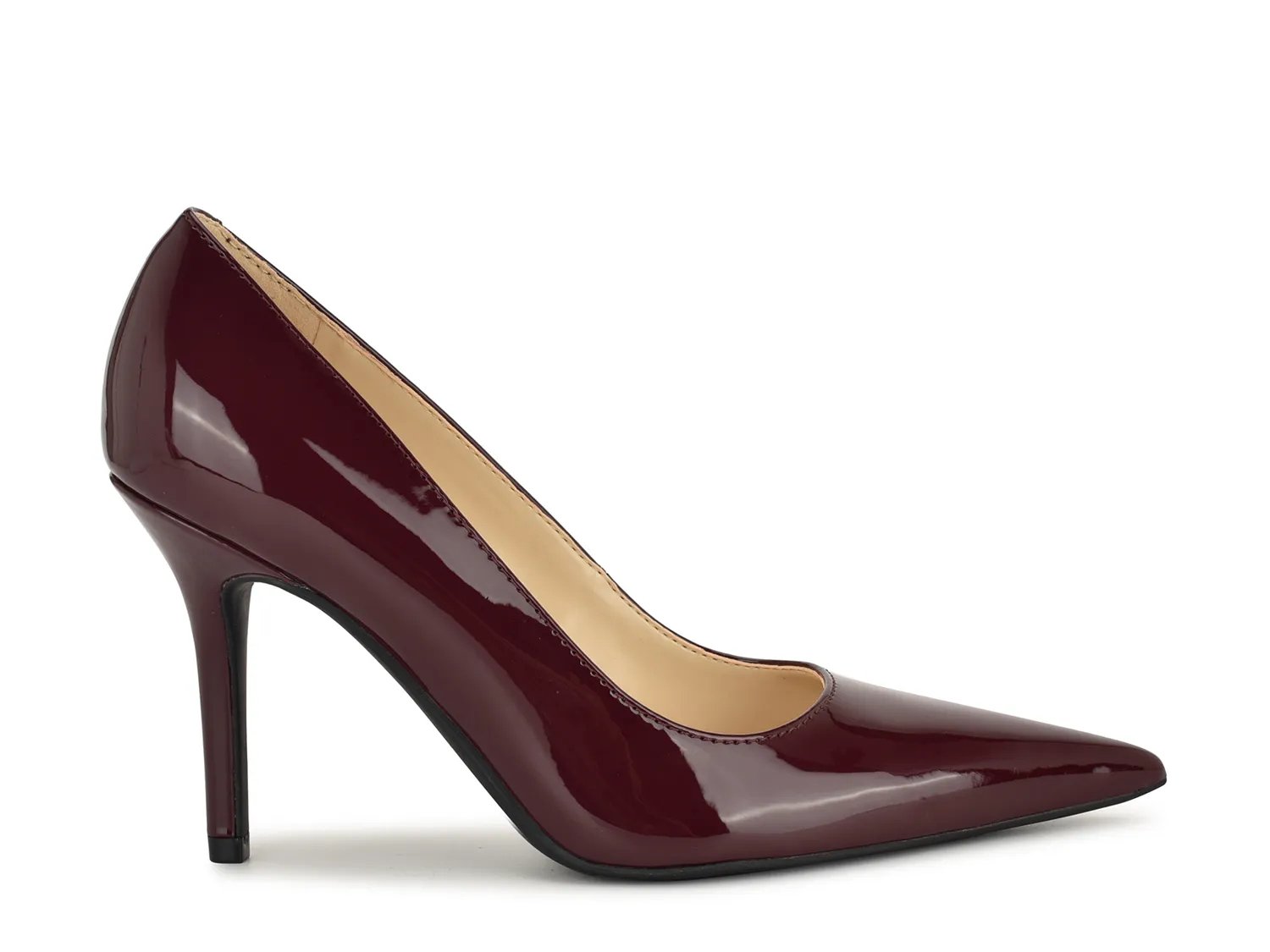 Туфли Nine West Gines Pump, Red Patent Synthetic — фото 3