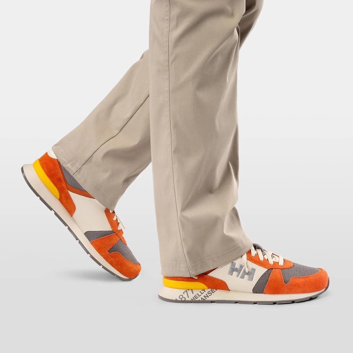 Мужские кожаные кроссовки Helly Hansen Anakin 2, Burnt Orange — фото 2
