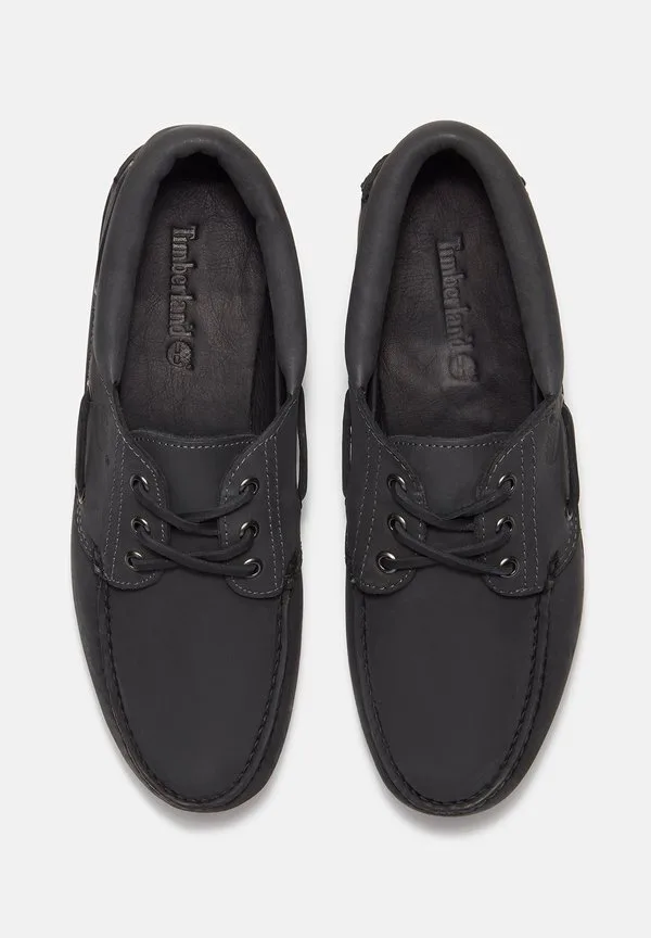 Оригинальные лодочные туфли Timberland, Dark Grey Nubuck — фото 3