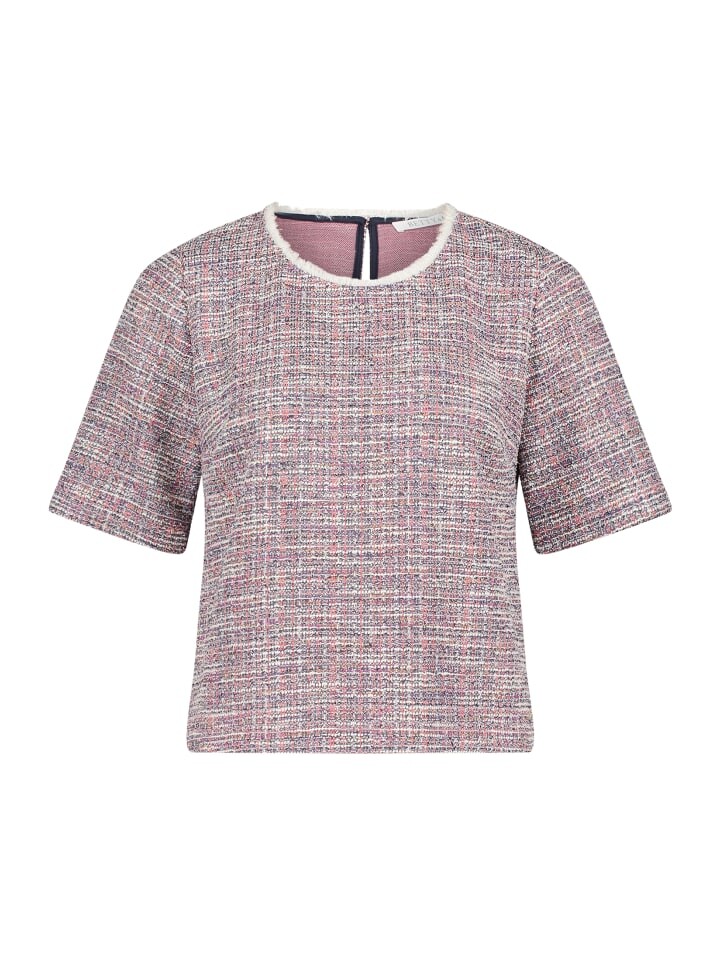 

Толстовка BETTY & CO Sweatshirt mit Struktur, цвет Rot/Weiß