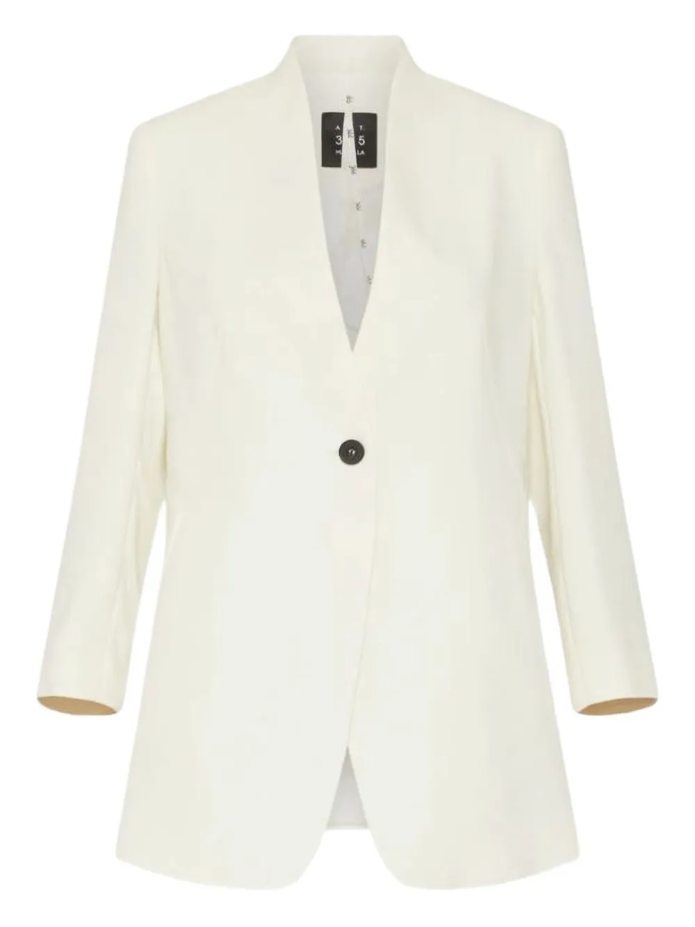 

Однобортный блейзер Milla с закругленным подолом Marella, белый