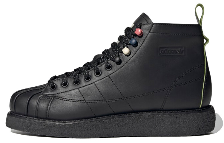 Кроссовки Adidas Originals Superstar Skateboard Shoes Women's High-Top Black