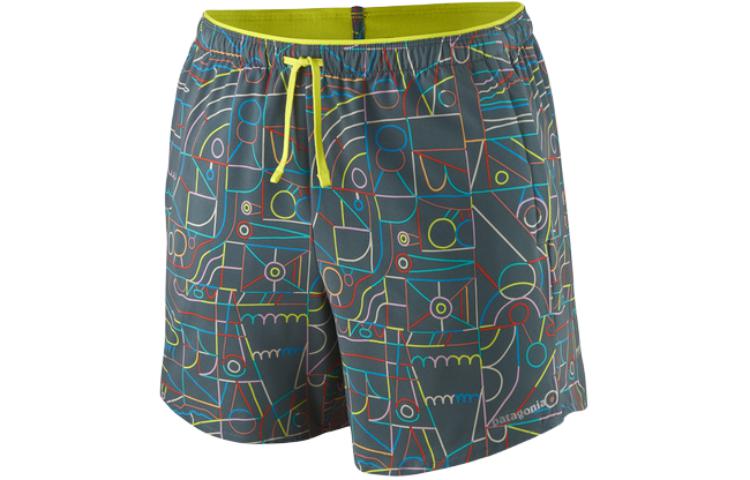 Шорты Multi Trails 5½" повседневные женские Patagonia, цвет Subtidal Blue/Subtidal Blue — фото 2