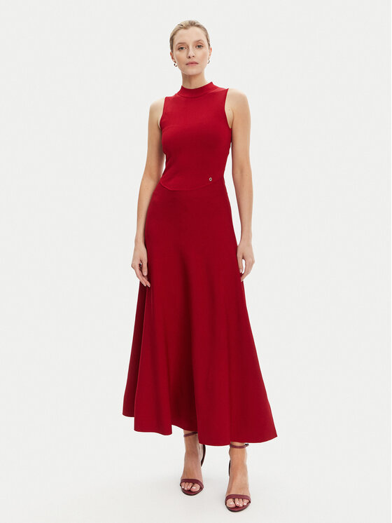 

Вязаное платье regular fit W5YK0S Z0241 Guess, красный