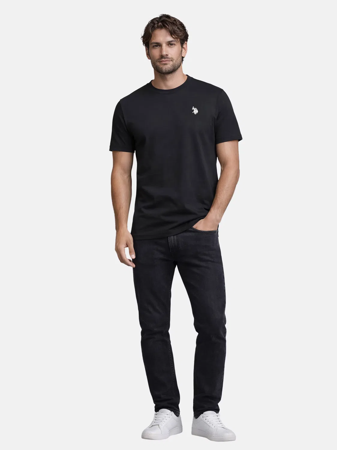 Футболка U.S. Polo Assn., Black — фото 4