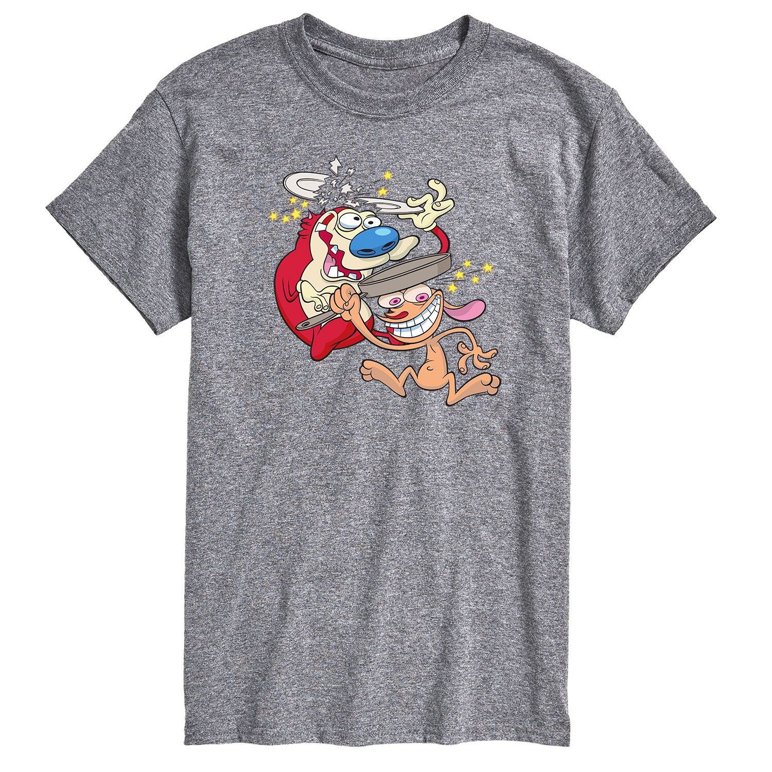 

Мужская футболка Ren & Stimpy Smash Heads Licensed Character