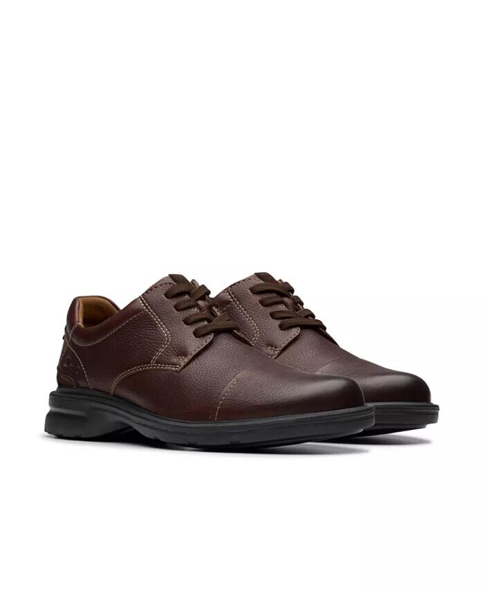Мужские модельные туфли Gessler Collection с закрытым носком Clarks, коричневый — фото 4