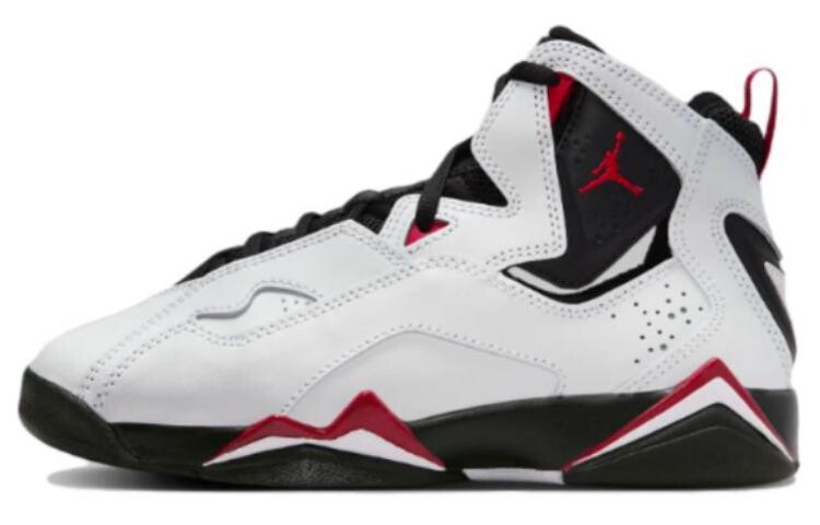 

Кроссовки Jordan True Flight White/Varsity Red-Black GS, черный/оранжевый