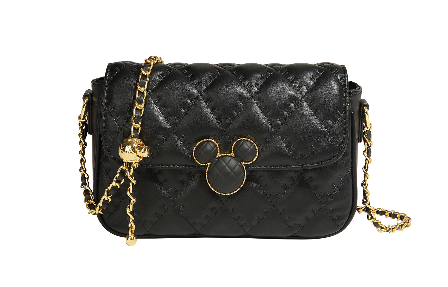 

Микки Серия Плечевая Сумка из ПУ, Средняя Кроссбоди Женская Чёрная/Белая/Розовая Дисней, Романтичный Розовый