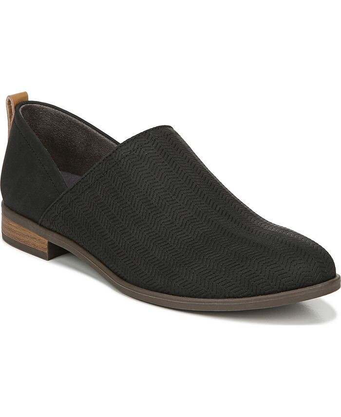 Женские слипоны-линейки Dr. Scholl's, цвет Black Embossed Faux Leather