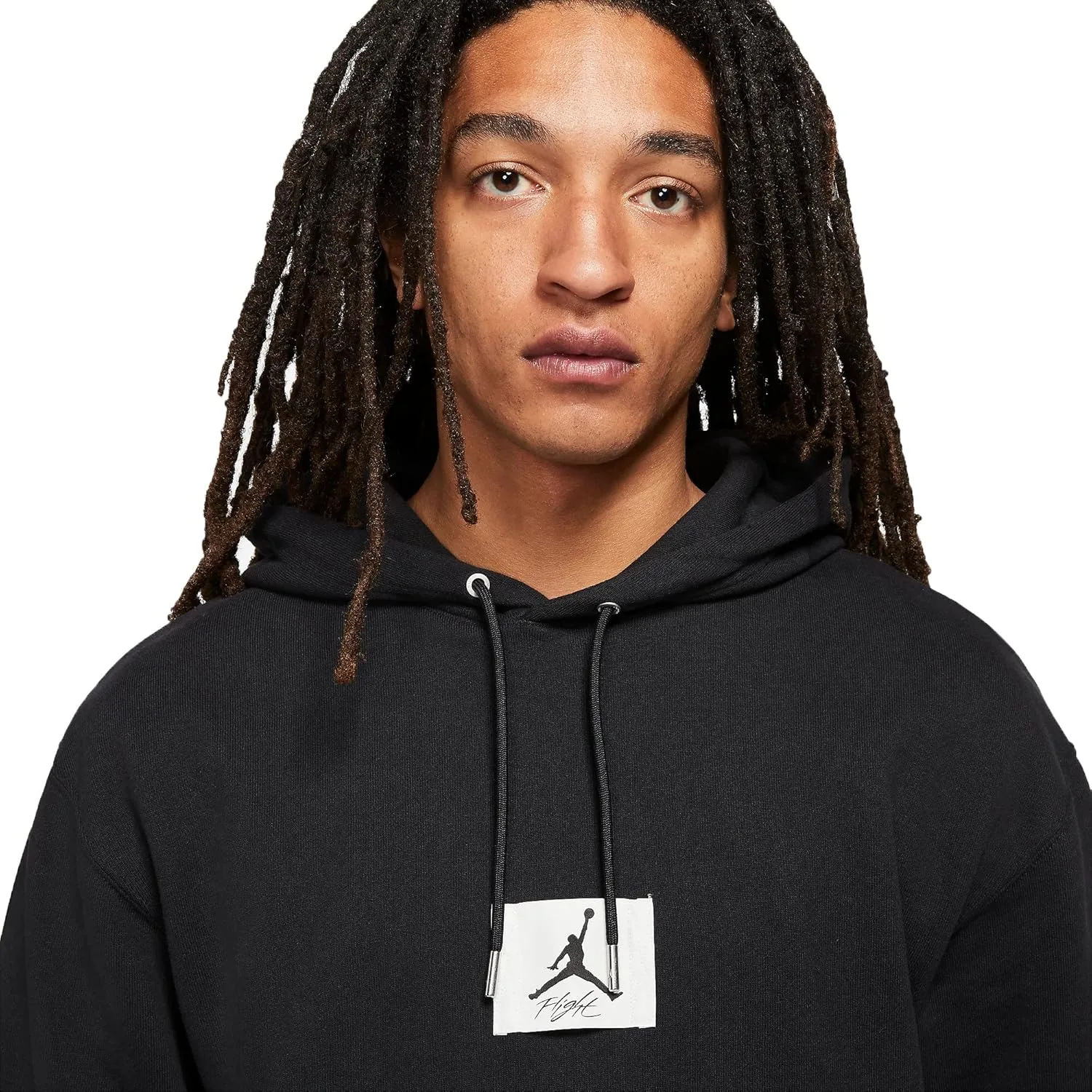Толстовка Nike Jordan Flight Fleece мужская, Black — фото 3