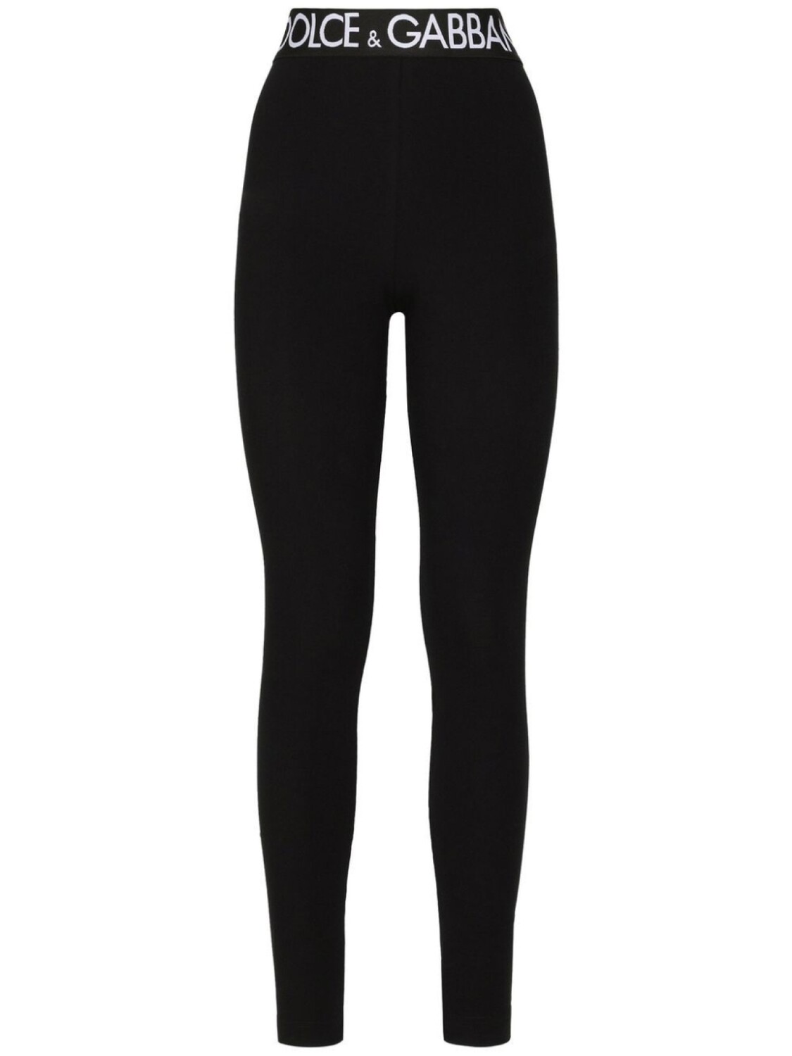 

Легинсы с логотипом Dolce & Gabbana, черный