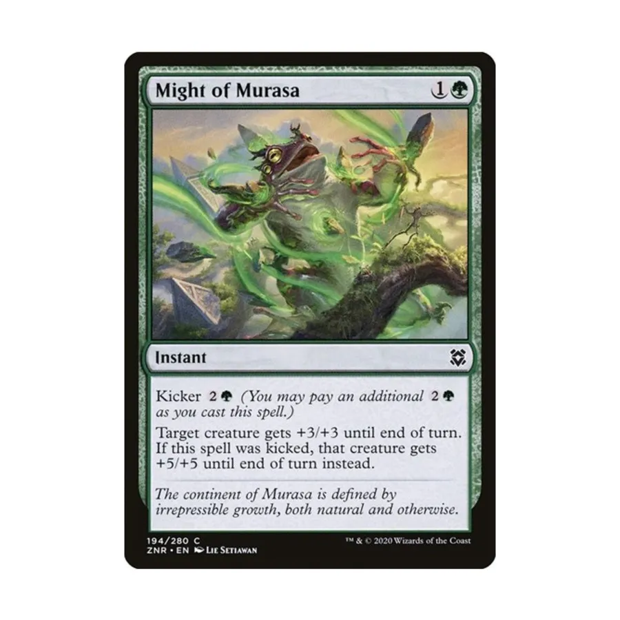 

CCG Мощь Мурасы (клавиша C), MTG - Zendikar Rising