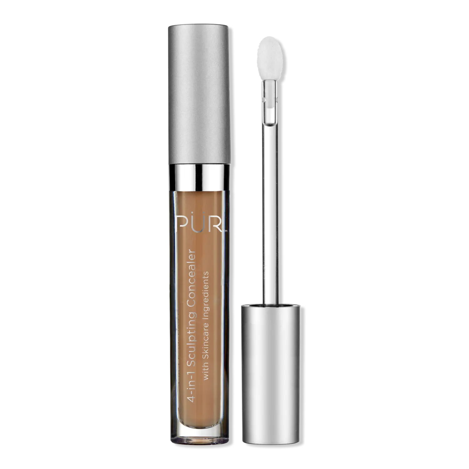 

Универсальный корректирующий и осветляющий консилер 4-в-1 PÜR, DN5 (dark brown with neutral undertones)