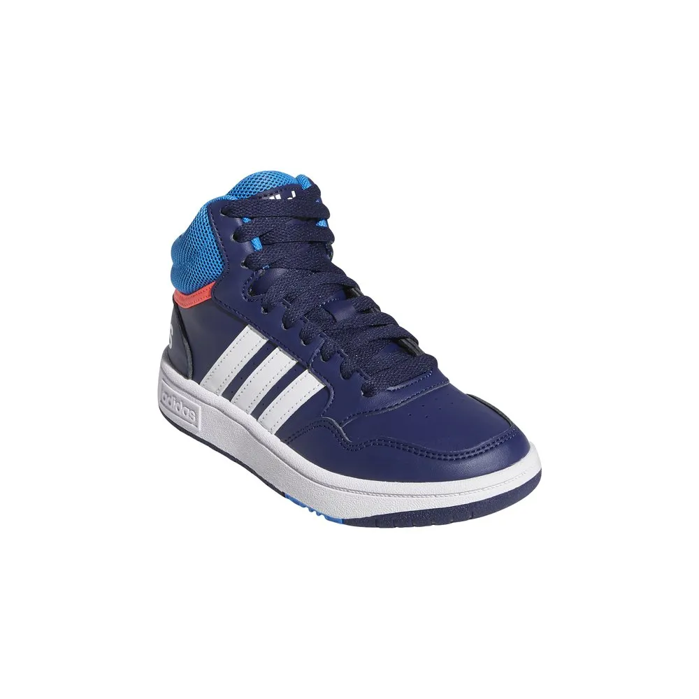 Кроссовки adidas Hoops Mid 3.0, синий — фото 3