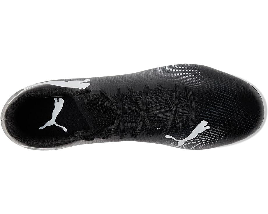 Кроссовки PUMA Future 7 Play Firm Ground/Artificial Ground, цвет Puma Black/Puma White — фото 2
