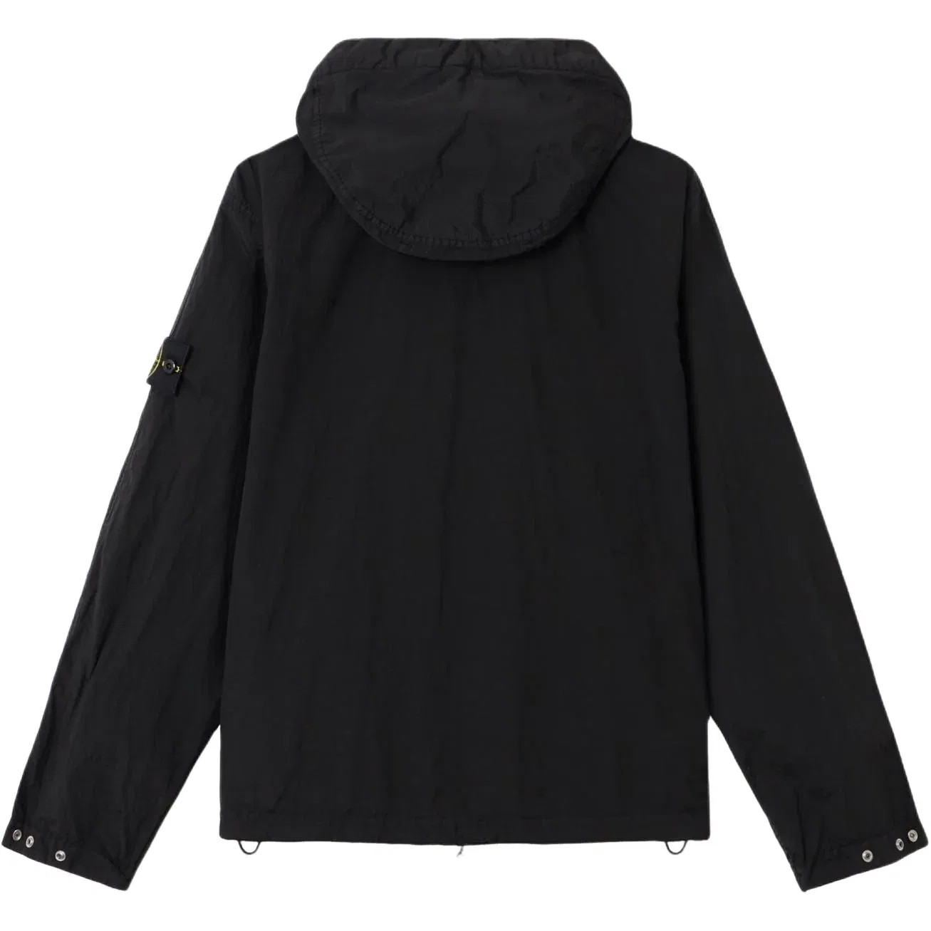 Куртка с капюшоном STONE ISLAND 4100119 из нейлона с металлическим покрытием ECONYL, черная, L1S154100119S0020V0029 — фото 2