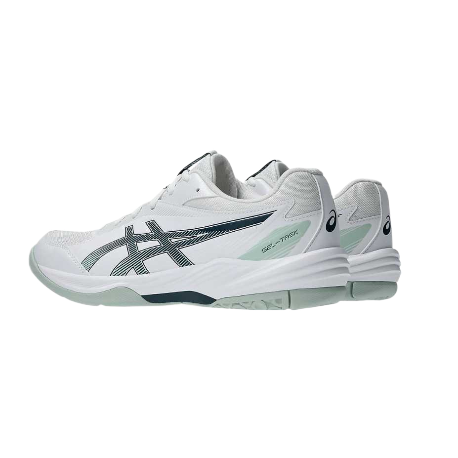 ASICS Gel Task 4 низкие тренировочные кроссовки мужские blue green — фото 4
