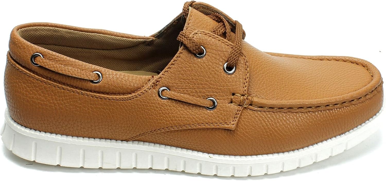 Мужские повседневные мокасины для вождения 8037 Citi Shoes, коричневый — фото 3