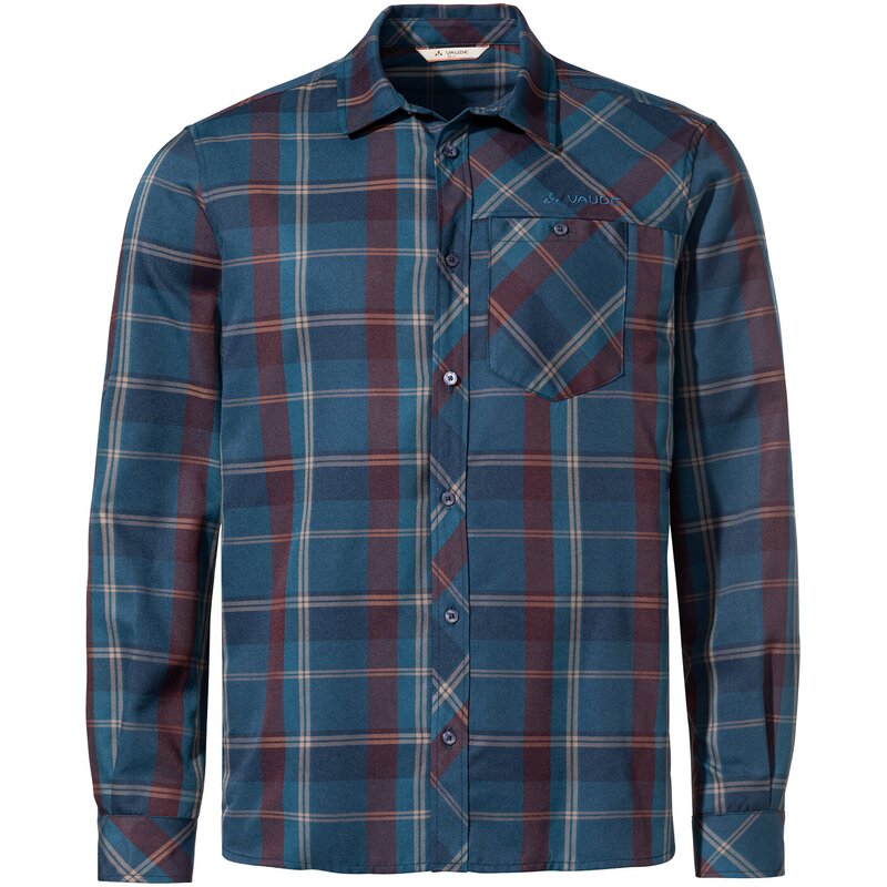 

Neshan ls shirt iv Vaude, цвет dark sea