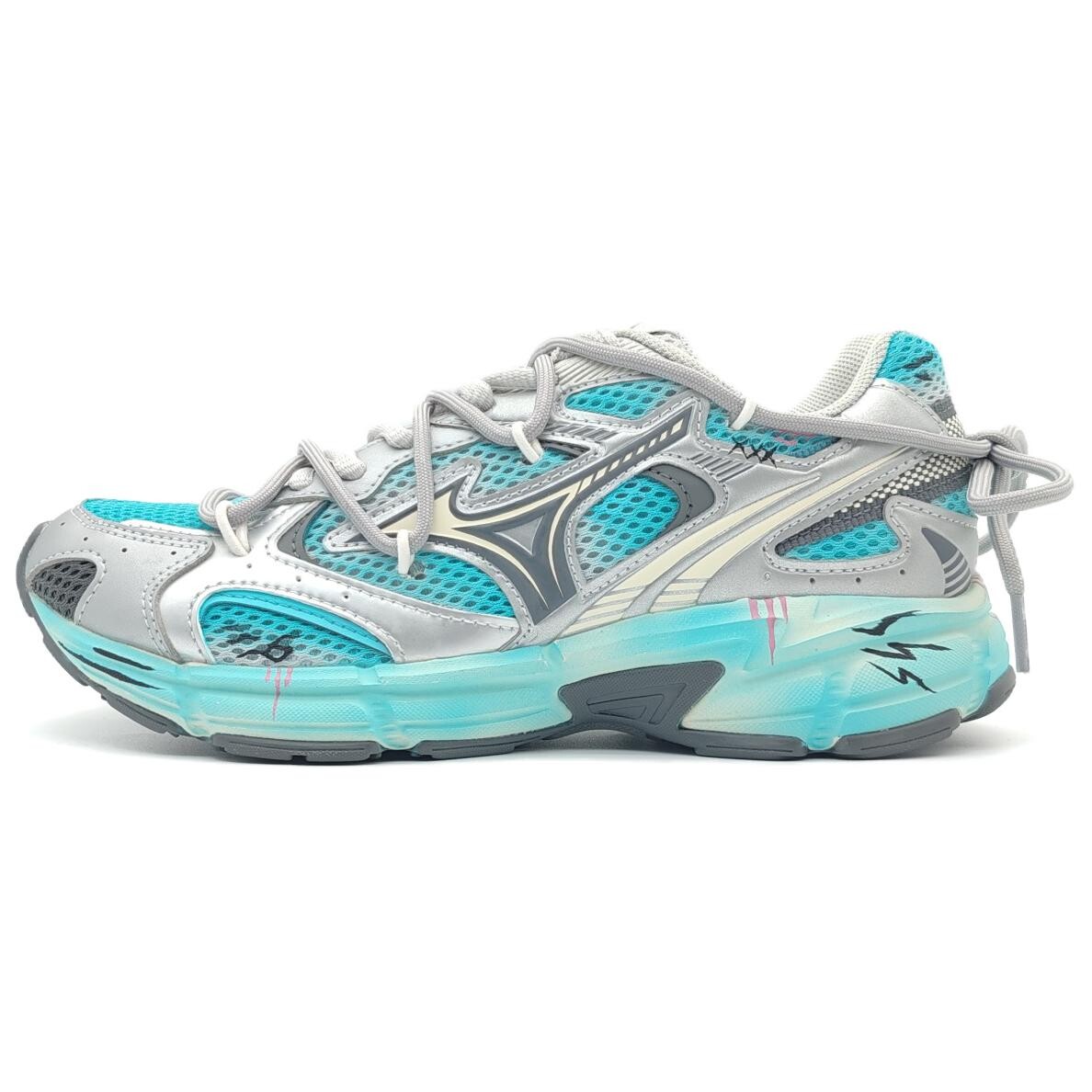 

Кроссовки Mizuno Speed 2K Lifestyle Shoes Unisex Low-top Greenish-silver, зеленый