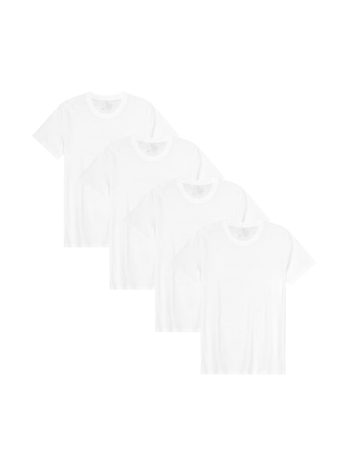 

Базовая футболка с круглым вырезом белого цвета DANISH ENDURANCE, Белый, Базовая футболка с круглым вырезом белого цвета DANISH ENDURANCE