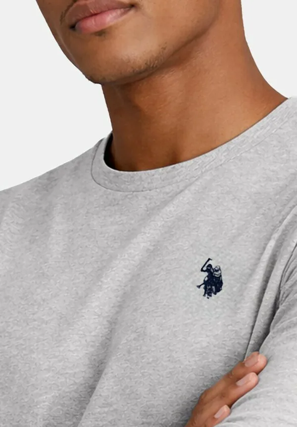 Футболка usjayson с длинными рукавами U.S. Polo Assn., Grau — фото 4