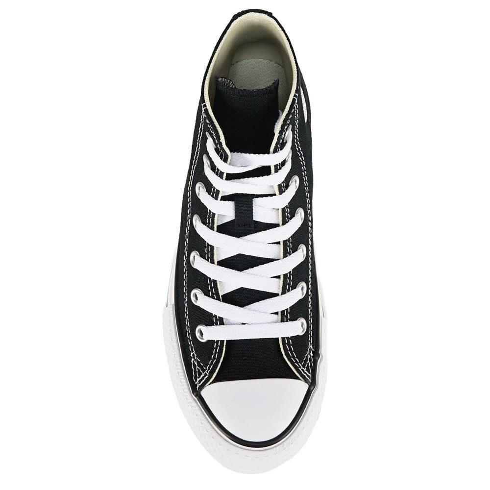 Детские высокие кеды Chuck Taylor All Star Lift Little Kid Converse, черный — фото 4