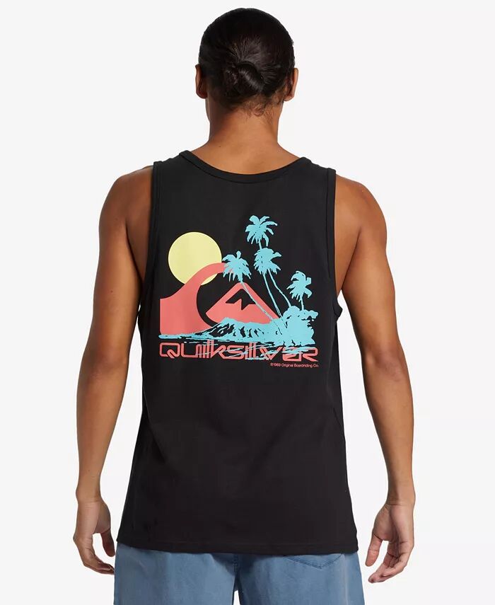 

Футболка мужская Tropical Vibes Tank Quiksilver, черный