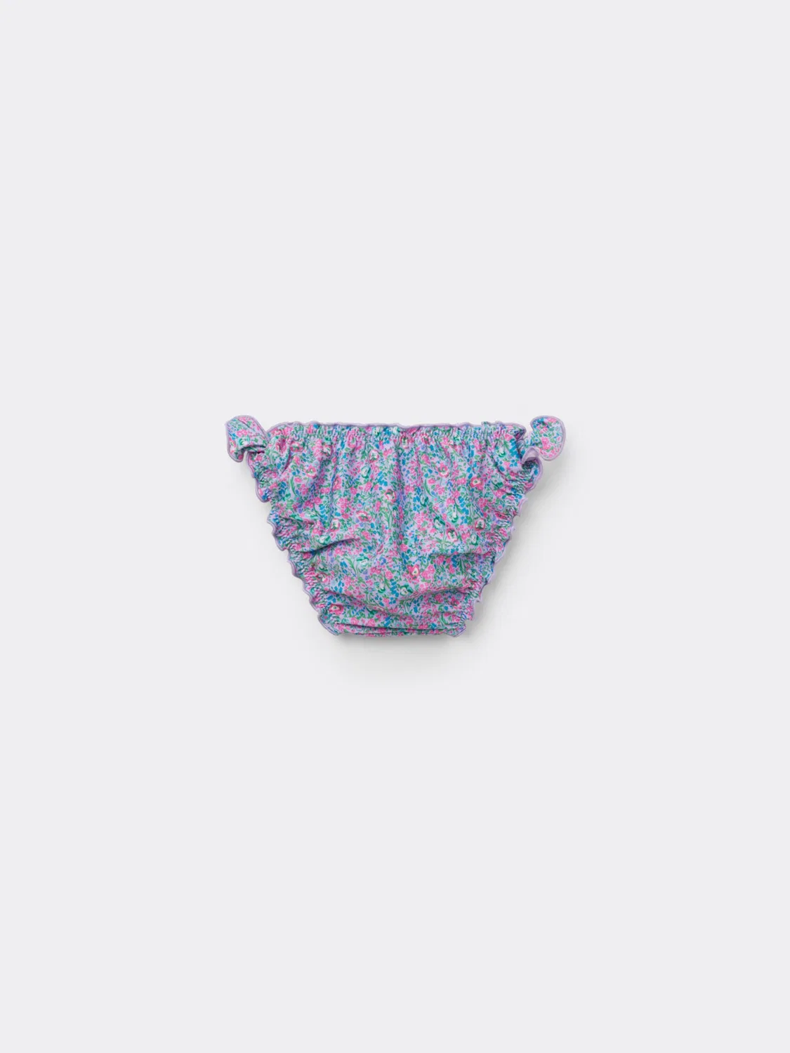 Calzedonia Бикини Floral Vichy лавандового цвета — фото 2